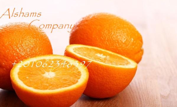البرتقاال الطازج