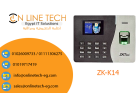 جهاز البصمة ZK-K14 - اتصل بنا الان 01026009733